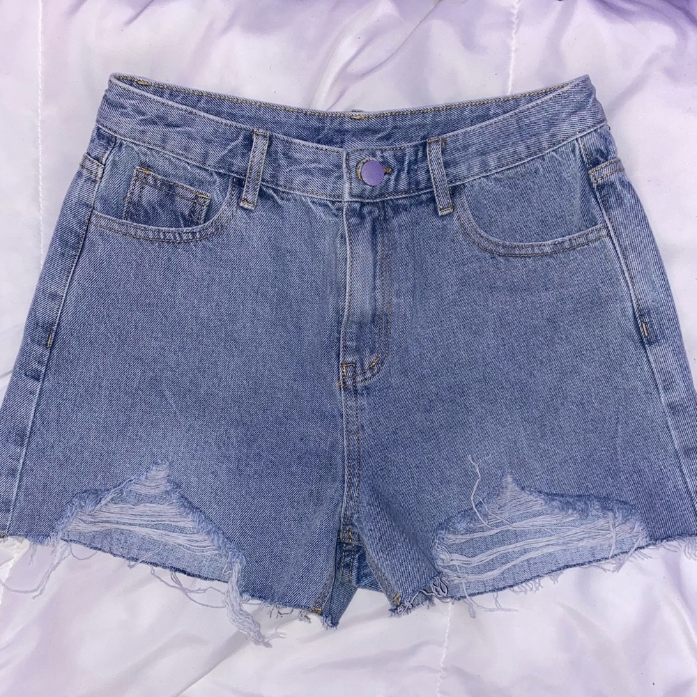 High Waist Jean shorts Shein 🌺